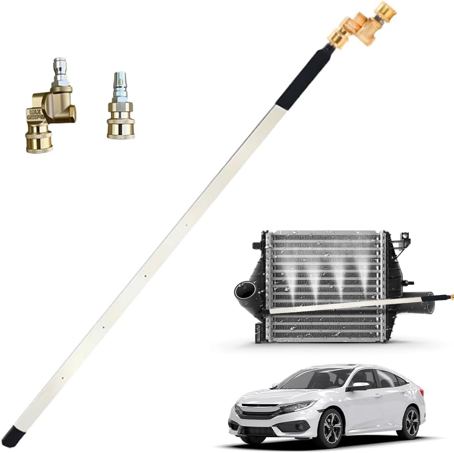 Radiator Cleaning Wand for High-Pressure Washer Tool Use