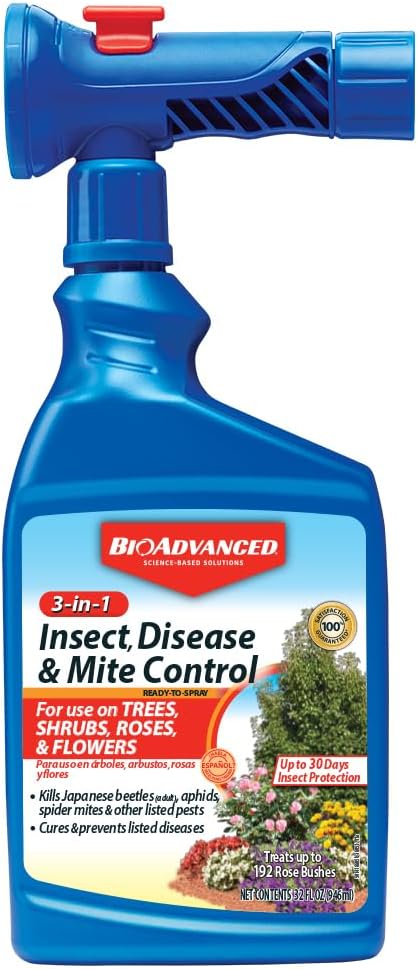 BioAdvanced 3-In-1 Insect, Disease and Mite Control Spray