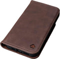 Porter Riley Leather Case for iPhone 14 Plus - Slim Wallet Stand
