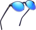 Polarized Sunglasses for Women Retro Round Vintage UV400 Shades