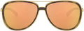 Oakley Women's Split Time Aviator Sunglasses - Lightweight Polarized