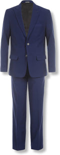 Calvin Klein Boys' 2-Piece Formal Suit Set - Timeless Midnight Blue 1