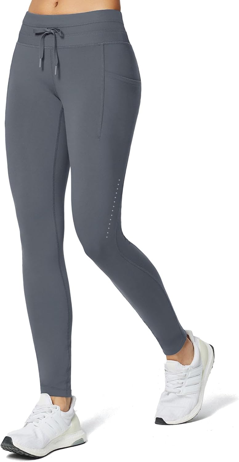 Fleece Lined High Waisted Leggings for Winter Activities
