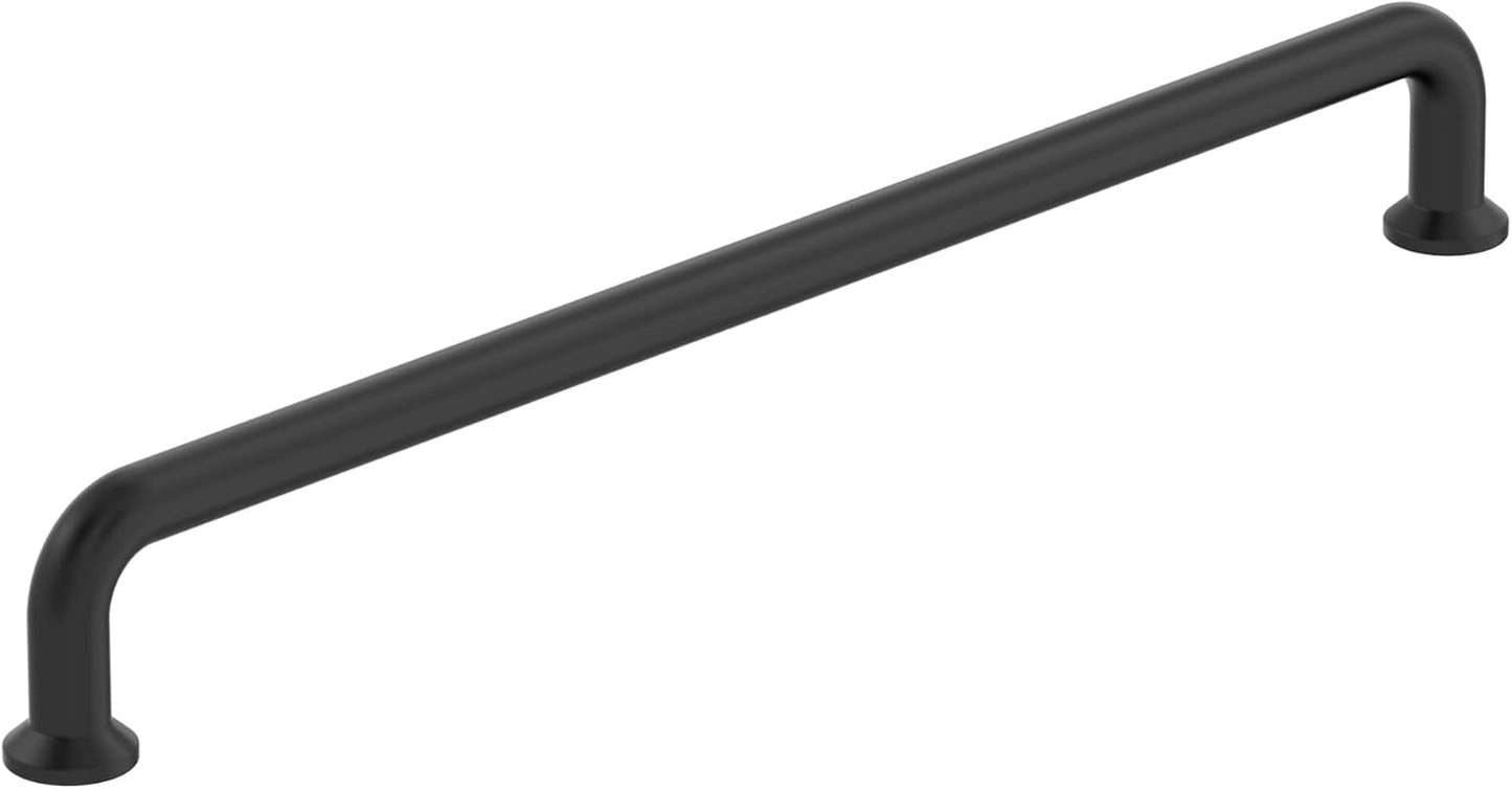 Amerock Factor 10-1/16 inch Matte Black Cabinet Pull Review
