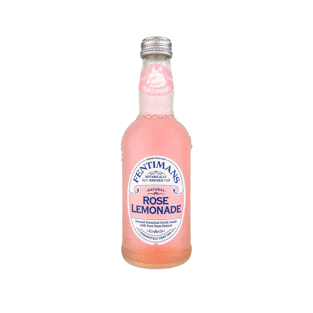 Fentimans Sparkling Rose Lemonade - Refreshing Craft Soda