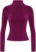 AUROLA Influence Workout Jacket for Women - Cropped Slim Fit Half
