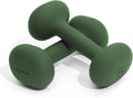 YOTTOY Weights Dumbbells Set for Women 2-15 lb - Neoprene No-Roll