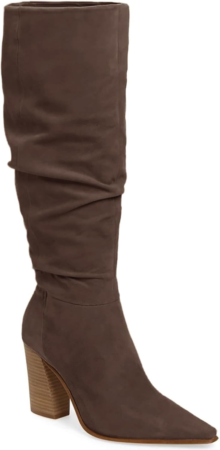 Stylish Faux Suede Knee High Boots for Every Occasion