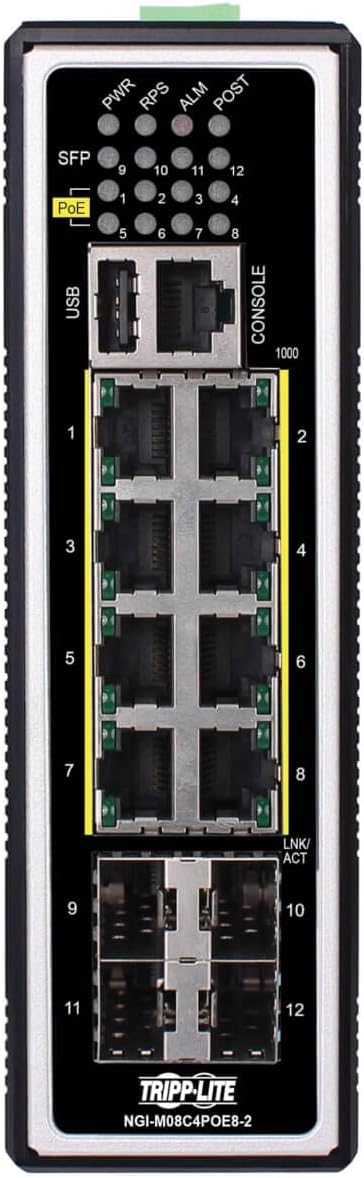 Tripp Lite 8-Port Managed PoE+ Gigabit Ethernet Switch Review