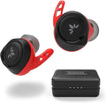 SweatProof Wireless Earbuds with Ear Fins for Secure Fit - Long