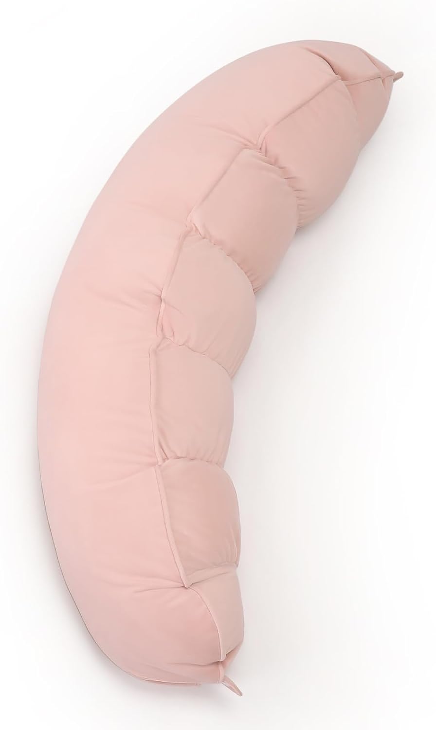 Peallow Long Round Body Pillow for Adults - Soft & Supportive
