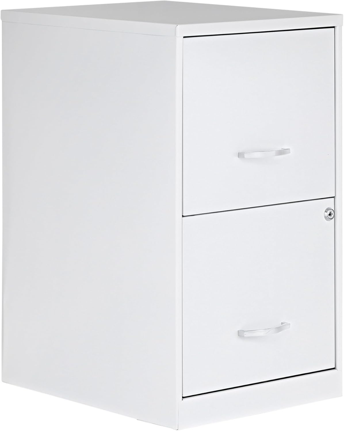 2 Drawer Locking Filing Cabinet for Efficient Home Office Storage