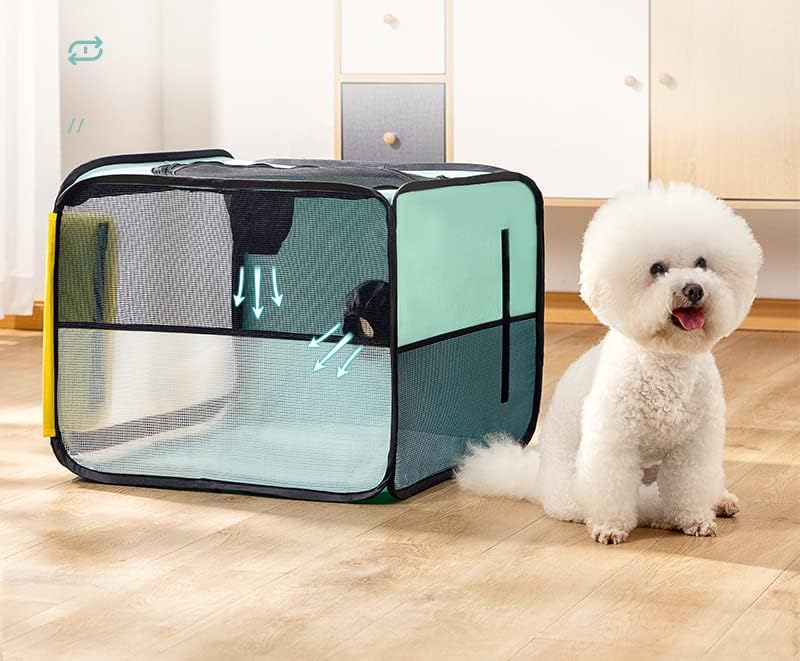 Portable Pet Hair Dryer Cage - FluffySmileer