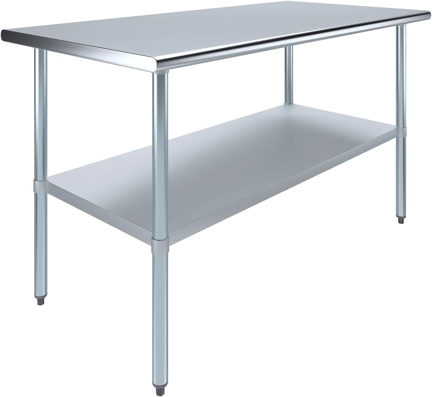AmGood 30 in. x 60 in. Stainless Steel Work Table for Kitchens