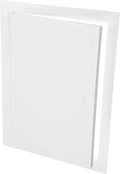 10 in x 14 in White Metal Access Panel for Drywall - Concealed