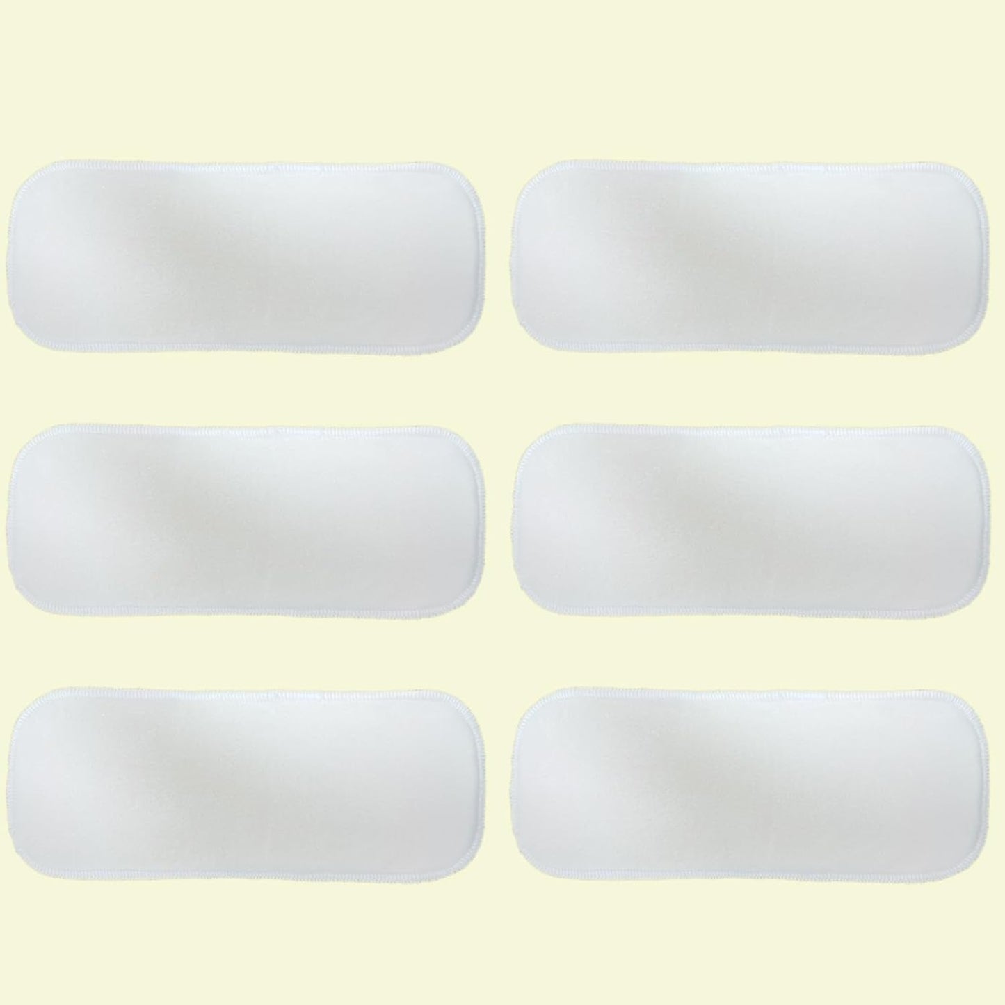 6pcs High Absorbency Microfiber Cloth Diaper Liners