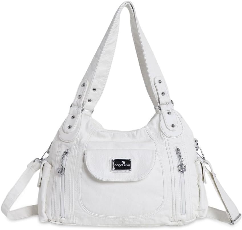 Angel Kiss Large Shoulder Bag Hobo Tote Purse for Women
