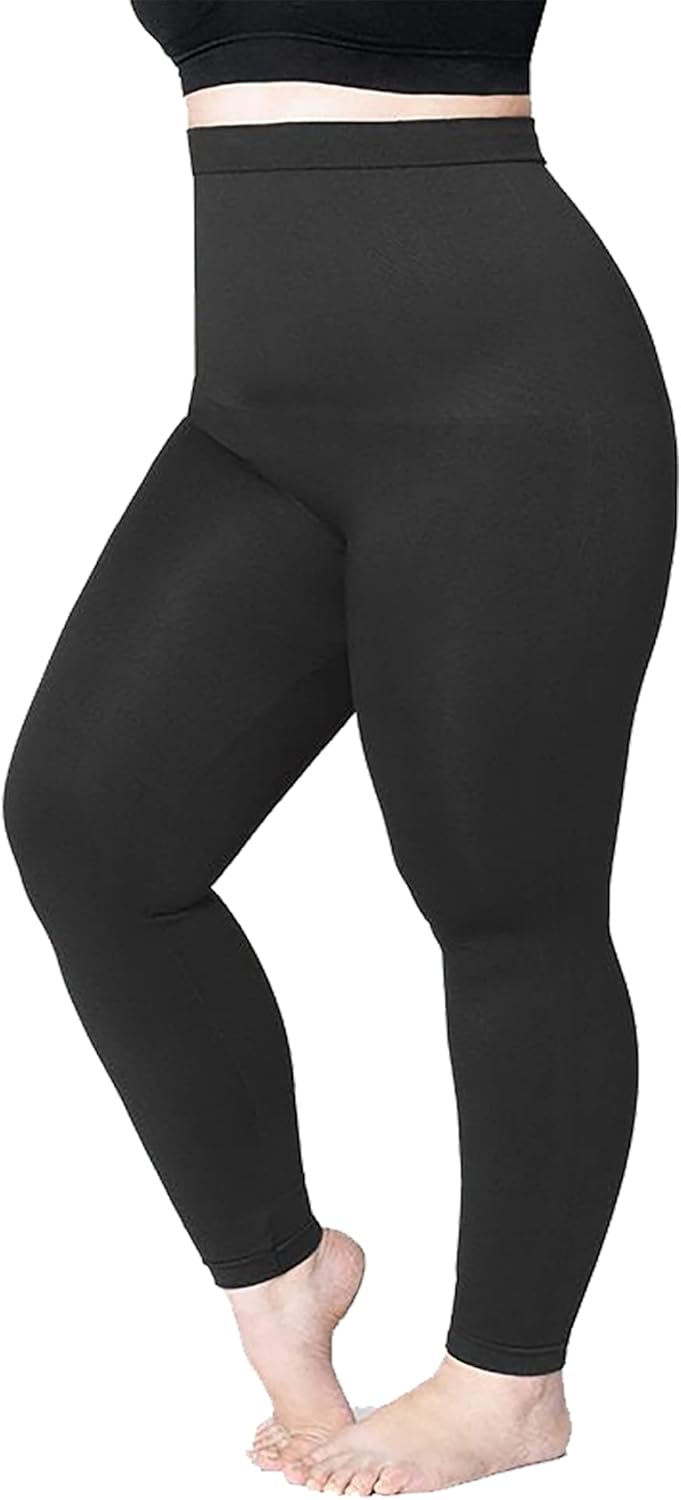SHAPERMINT High Waisted Tummy Control Compression Leggings