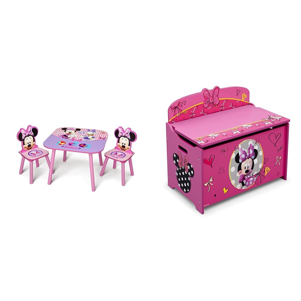 Delta Children Kids Table and Chair Set for Arts & Crafts Fun