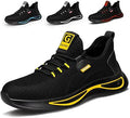 Steel Toe Shoes for Men KGJIANDA - Lightweight Safety Sneakers