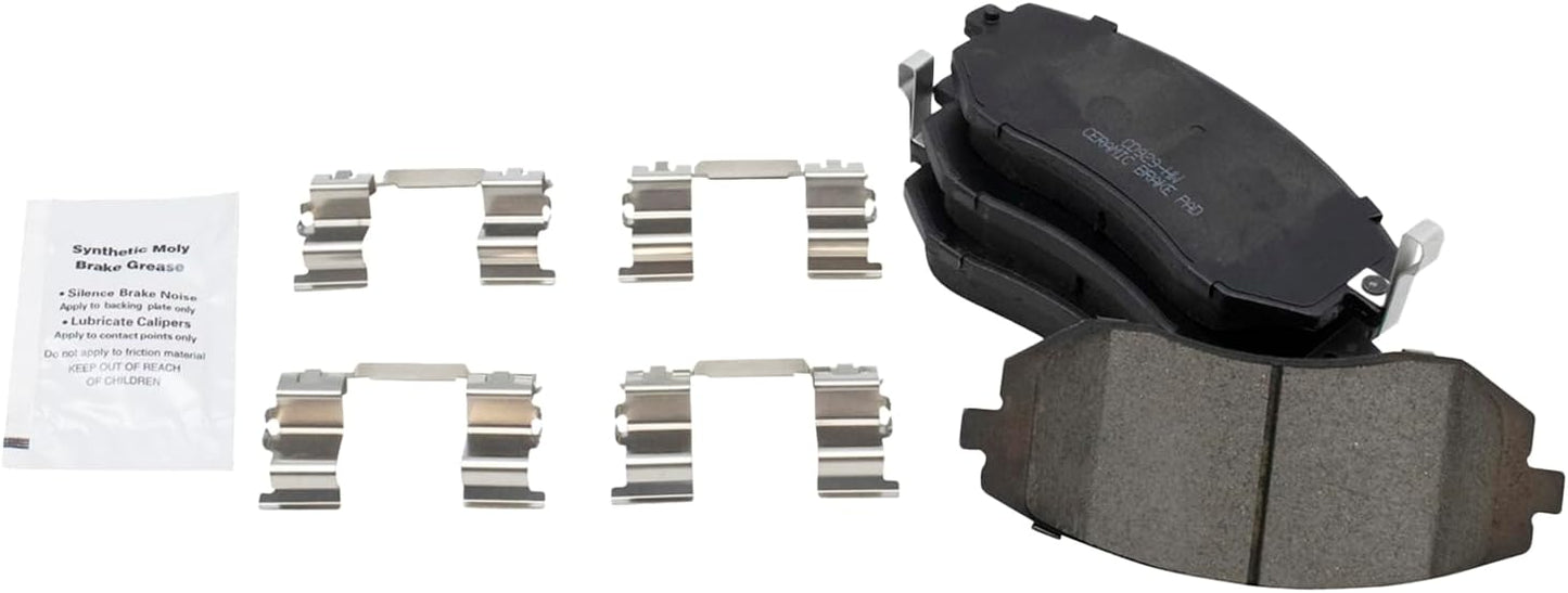 TRQ Front Brake Pads Ceramic for Saab 9-2X and Subaru Models