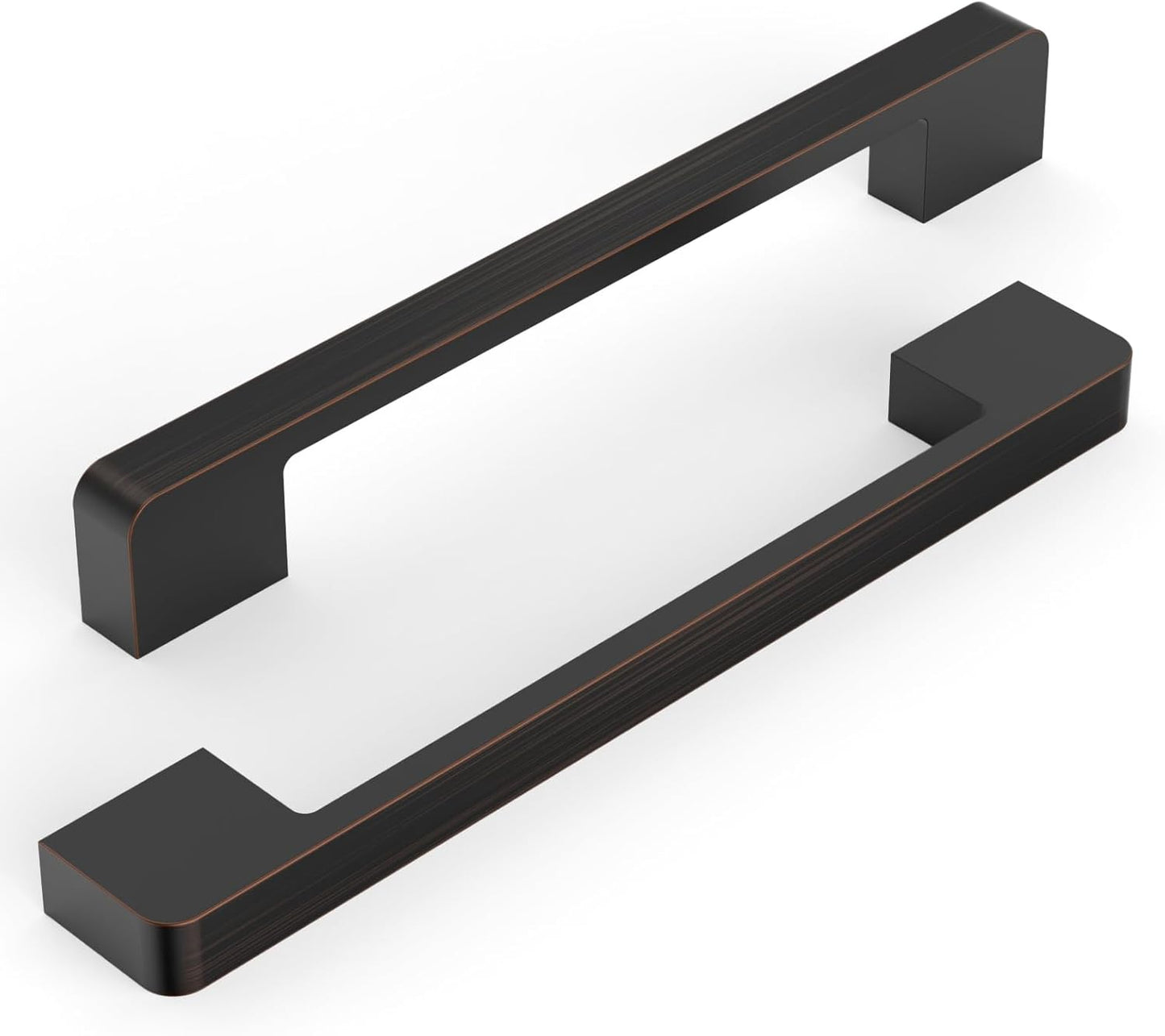 10 Pack 6.3 Inch Kitchen Cabinet Handles in Oil Rubbed Bronze