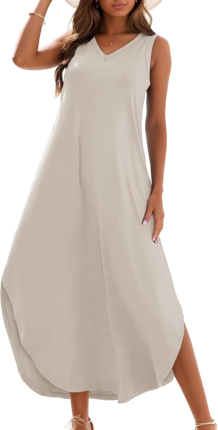Zilcremo Women's Summer Casual Loose Sundress for Every Occasion