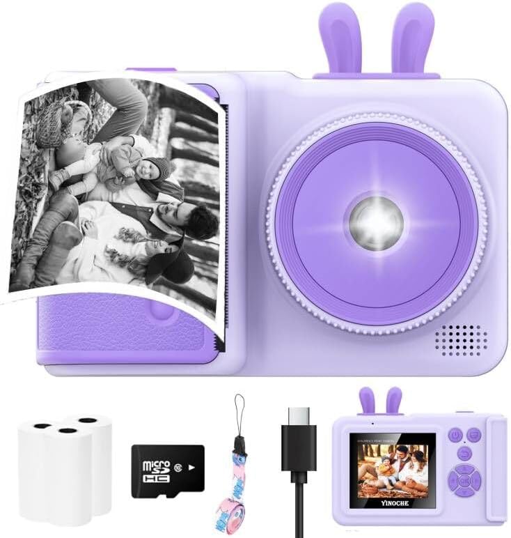 Instant Print Kids Camera for Endless Fun!