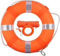 20 Inch Life Preserver Ring with 98.4ft Floating Rope - Pool Safety
