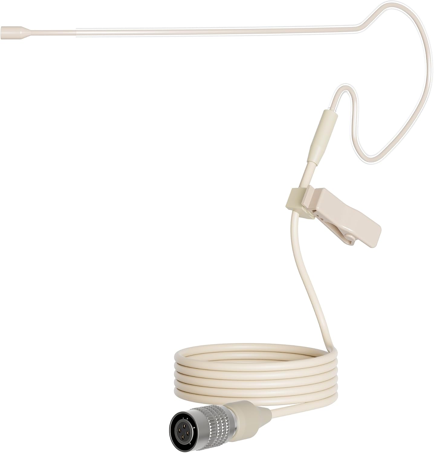 Light Weight Low Profile Single Earhook Microphone for Audio Tech