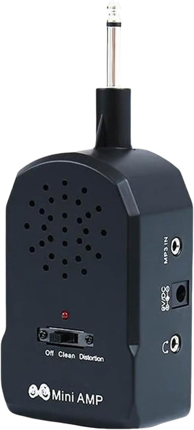 Portable Rechargeable Mini Guitar Amp with Bluetooth - 
