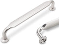 10 Pack 5 in (128mm) Cabinet Pulls Brushed Nickel - Durable Kitchen
