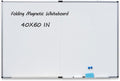 Folded Magnetic Whiteboard 60 x 40 Foldable Dry Erase Board