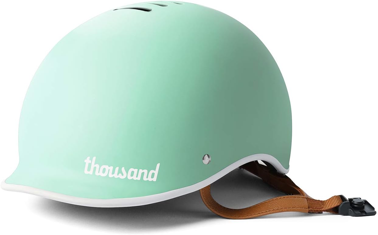 Thousand Low Profile Retro Bike Helmet; Safety Certified for Multisport Adventure