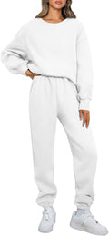 AUTOMET Womens 2 Piece Outfits Sweatsuit Oversized