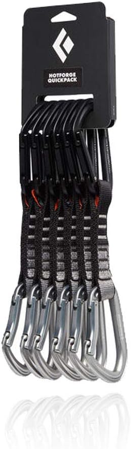 Black Diamond HotForge Quickpack 12cm Sport Quickdraws for Climbing