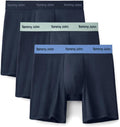 Tommy John Men's Luxe Modal 6ft Boxer Brief Underwear 3-Pack Shoes