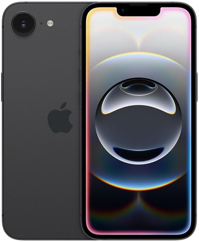 Apple iPhone 16e Unlocked 128GB with A18 Chip and OLED Display