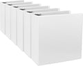 3-Inch 3 Ring Binder Fit Letter Size Paper - Presentation View 6-Pack