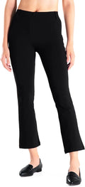 Yogipace Flare Cropped Yoga Dress Pants Capris - Comfortable Stretch