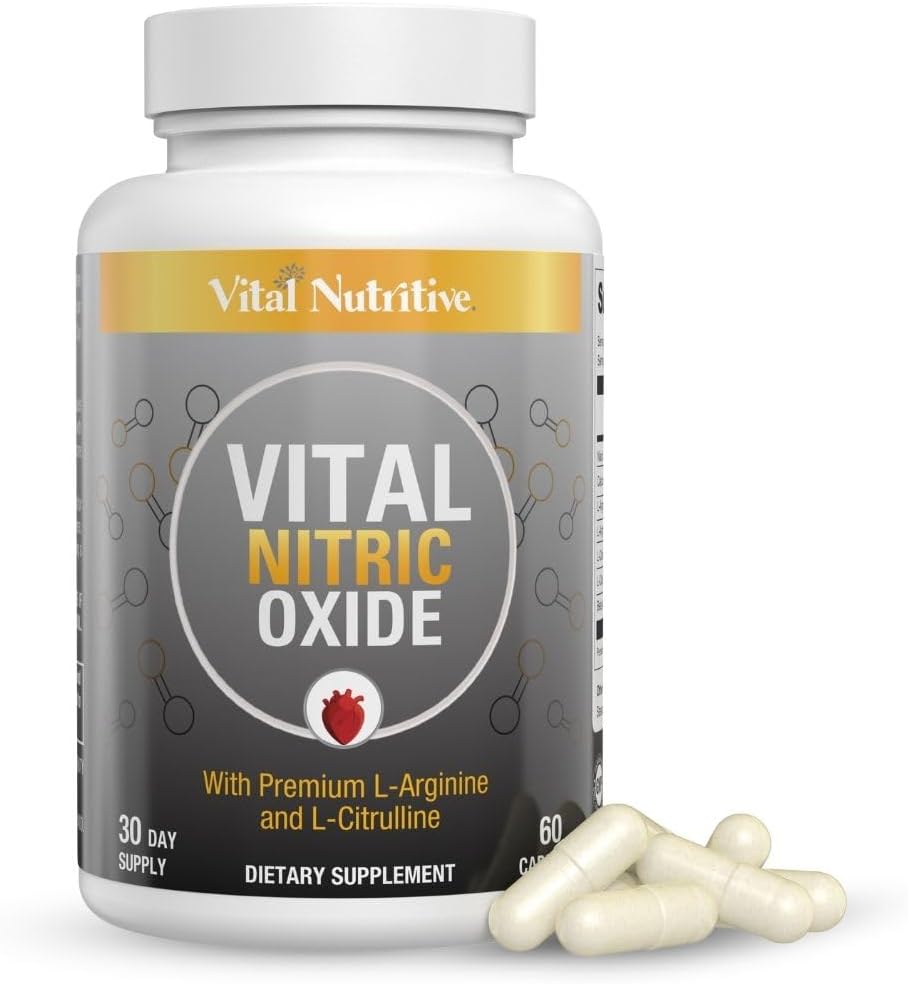 Vital Nitric Oxide Supplements for Men - Boost Energy & Performance