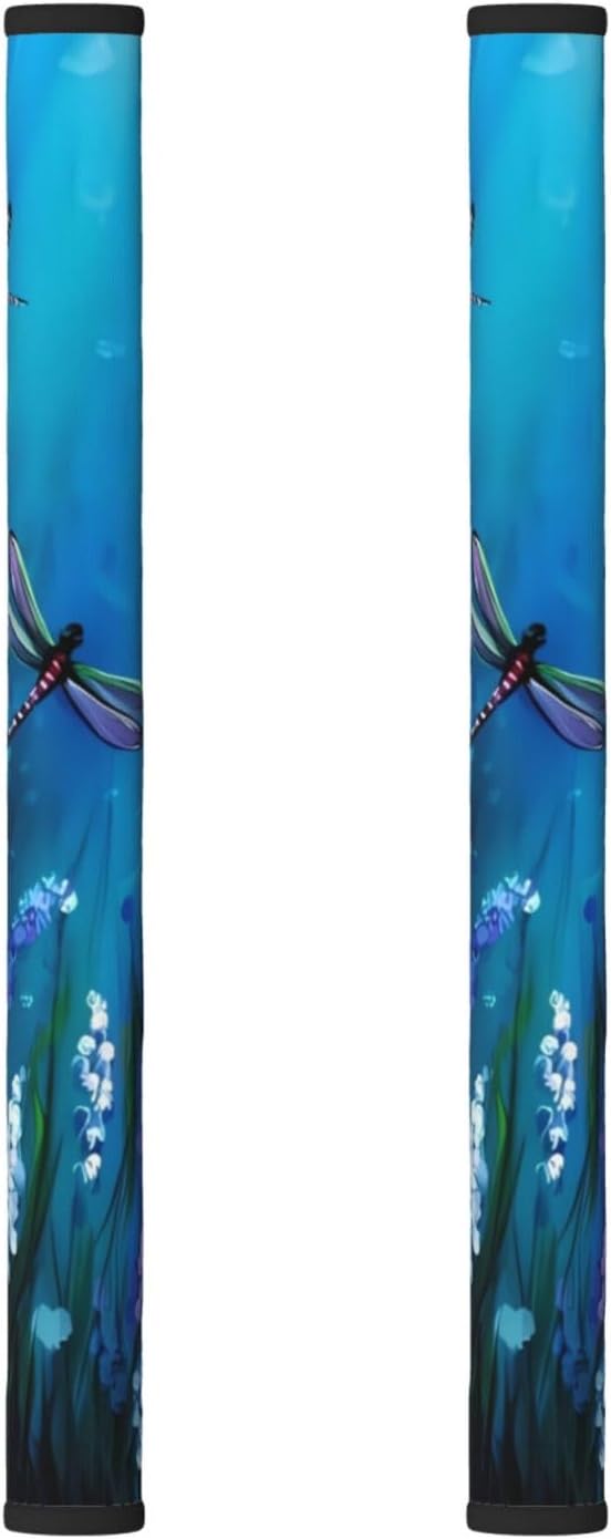 Cute Dragonfly Refrigerator Handle Covers - Smudge Protection