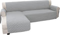 Easy-Going Sofa Slipcover L Shape Sectional - Quilted, Water Resistant