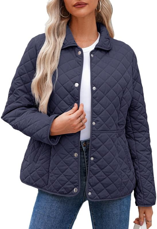 Dokotoo Women's Quilted Jackets for Cozy Winter Style
