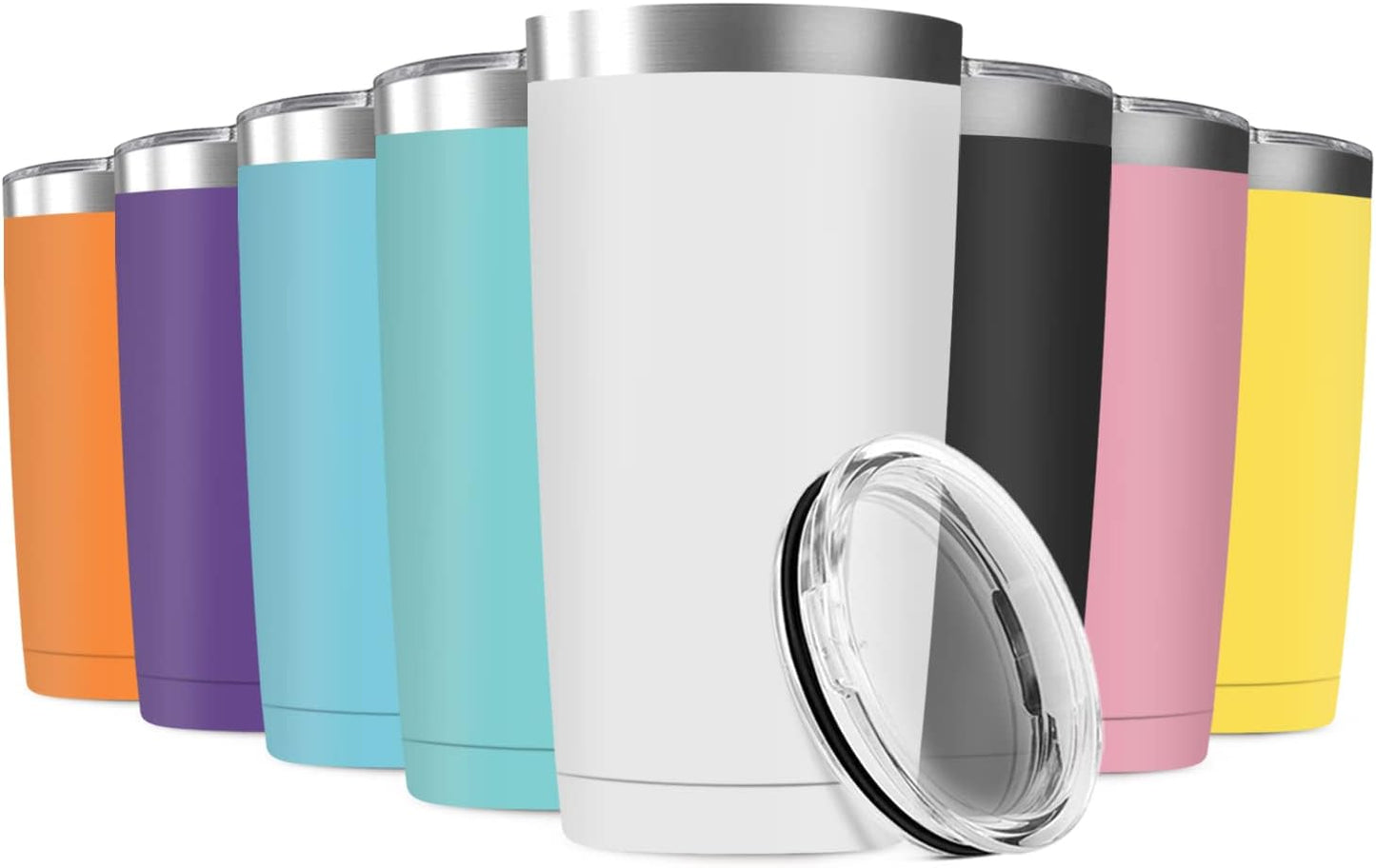 20oz Insulated Travel Mug Set - Perfect for Home and Outdoor
