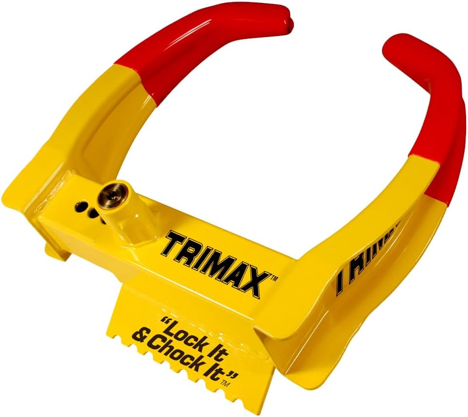 Trimax TCL65 Trailer Wheel Lock for 6-10.5 Inch Tires