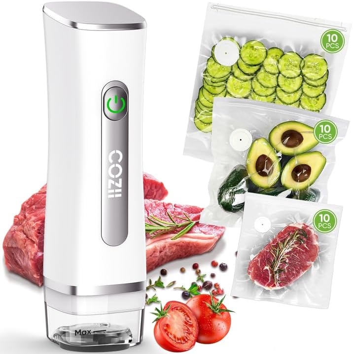 COZII Food Saver Vacuum Sealer Machine for 8X Freshness