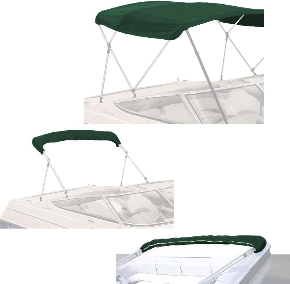 Durable Marine Grade Canvas Bimini Top Replacement Cover Options