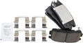 TRQ Rear Ceramic Brake Pads Compatible with Chevrolet Equinox & GMC