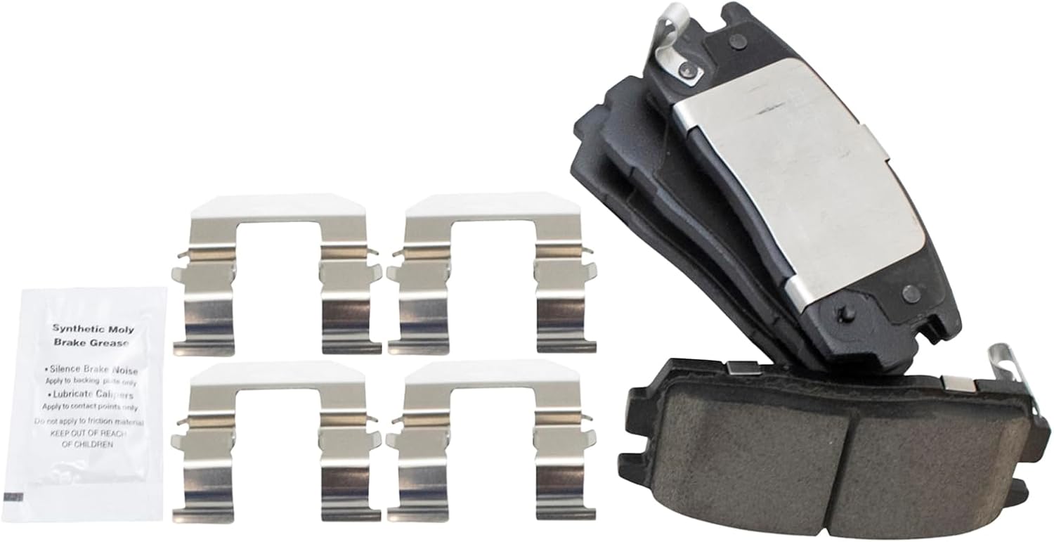 TRQ Rear Brake Pads Ceramic for Chevrolet Equinox and More